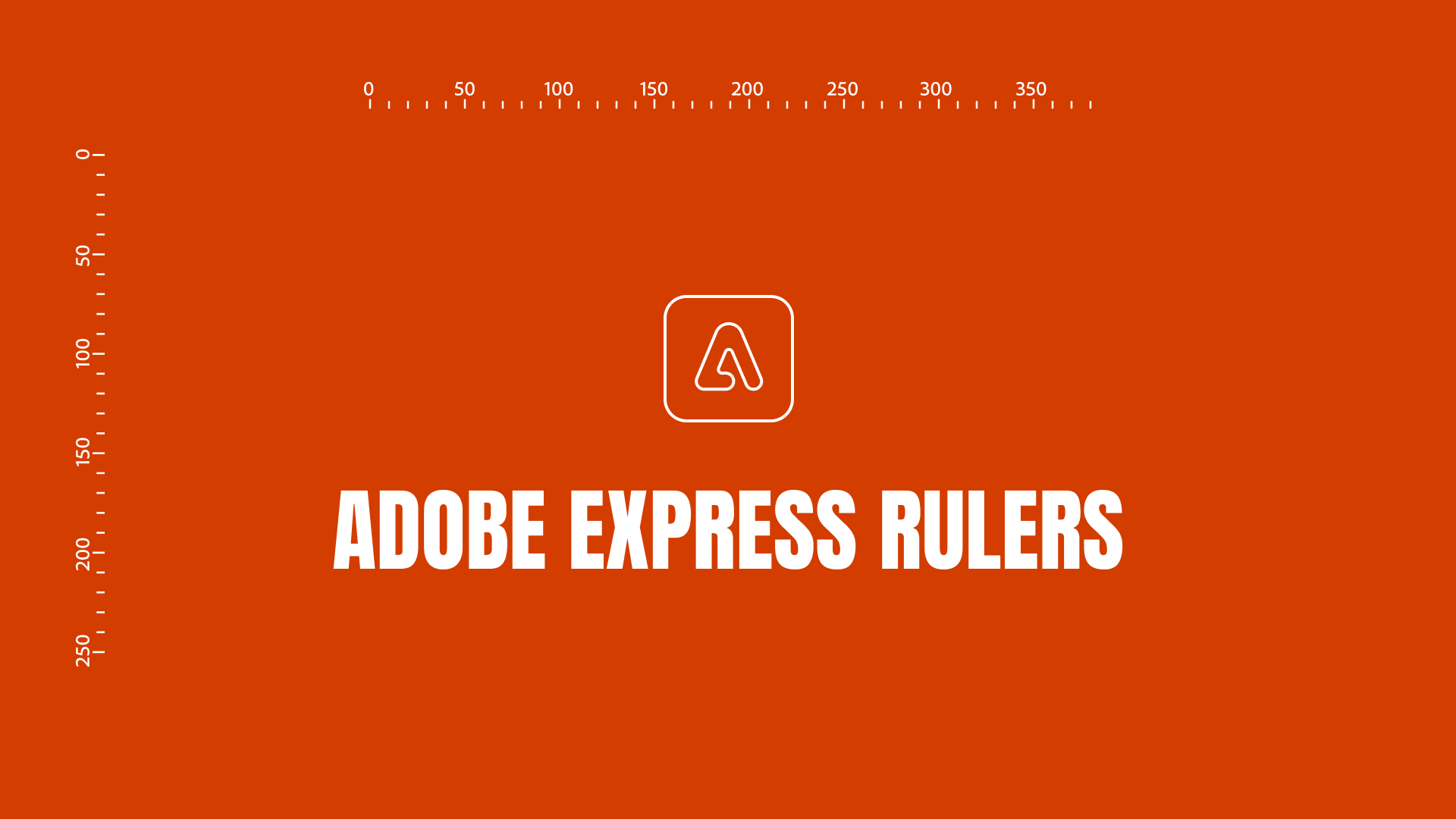 Adobe Express — Rulers & Guides
