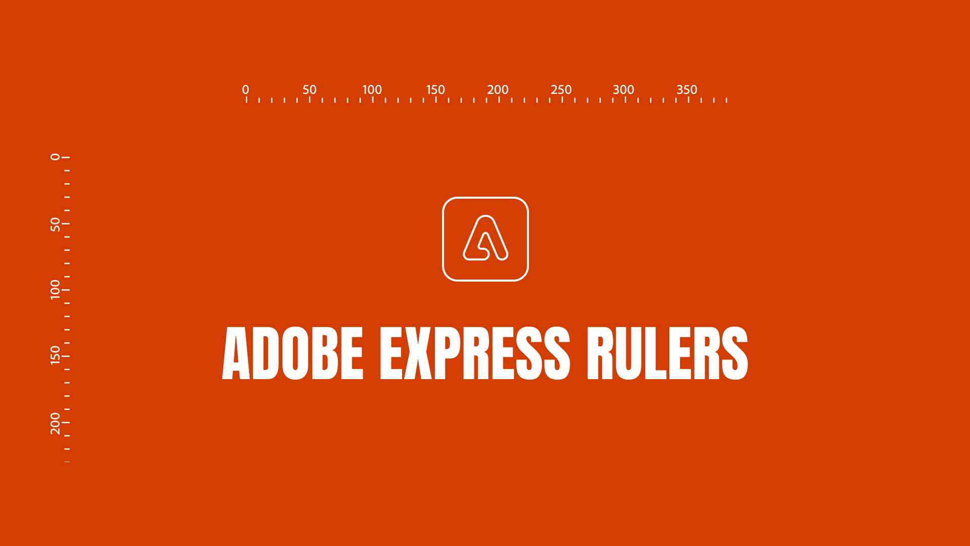 Adobe Express — Rulers & Guides