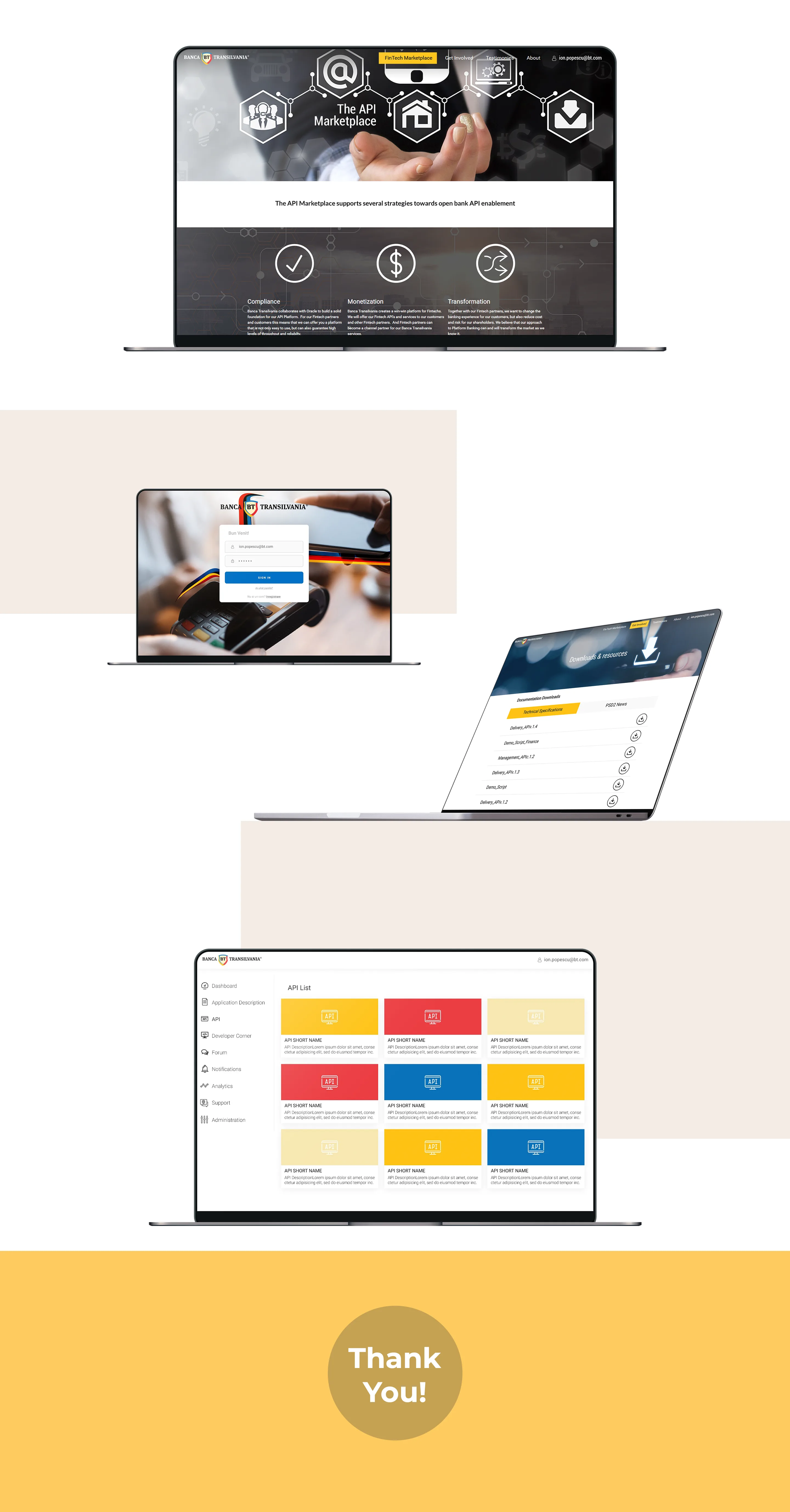 BT API Portal — detail