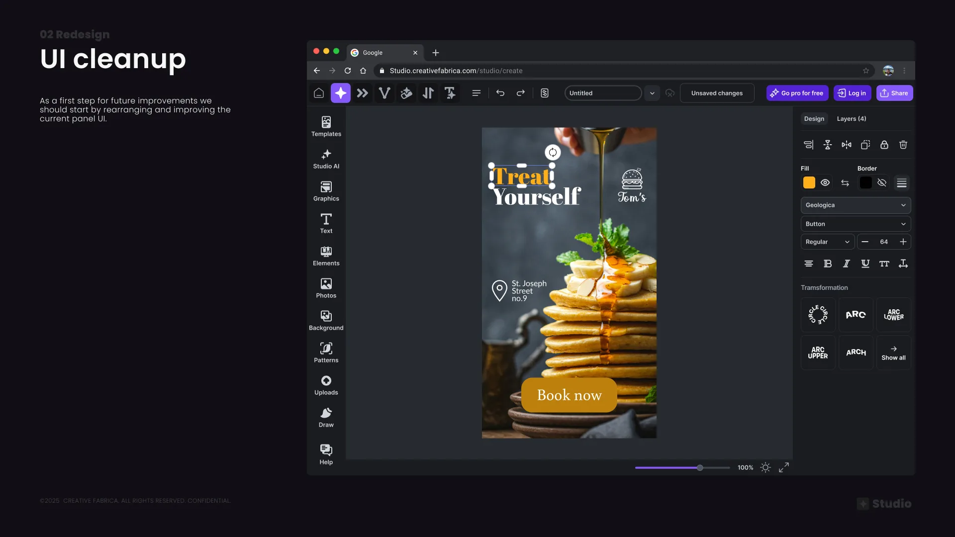 UI Cleanup