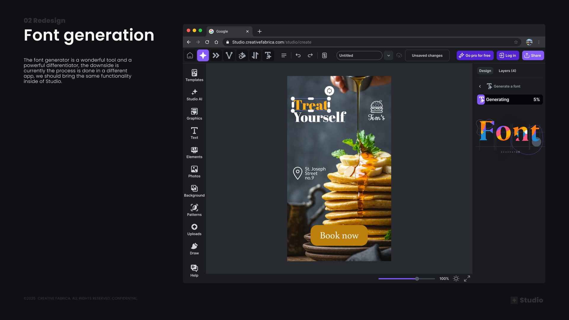 Font Generation — Loading State