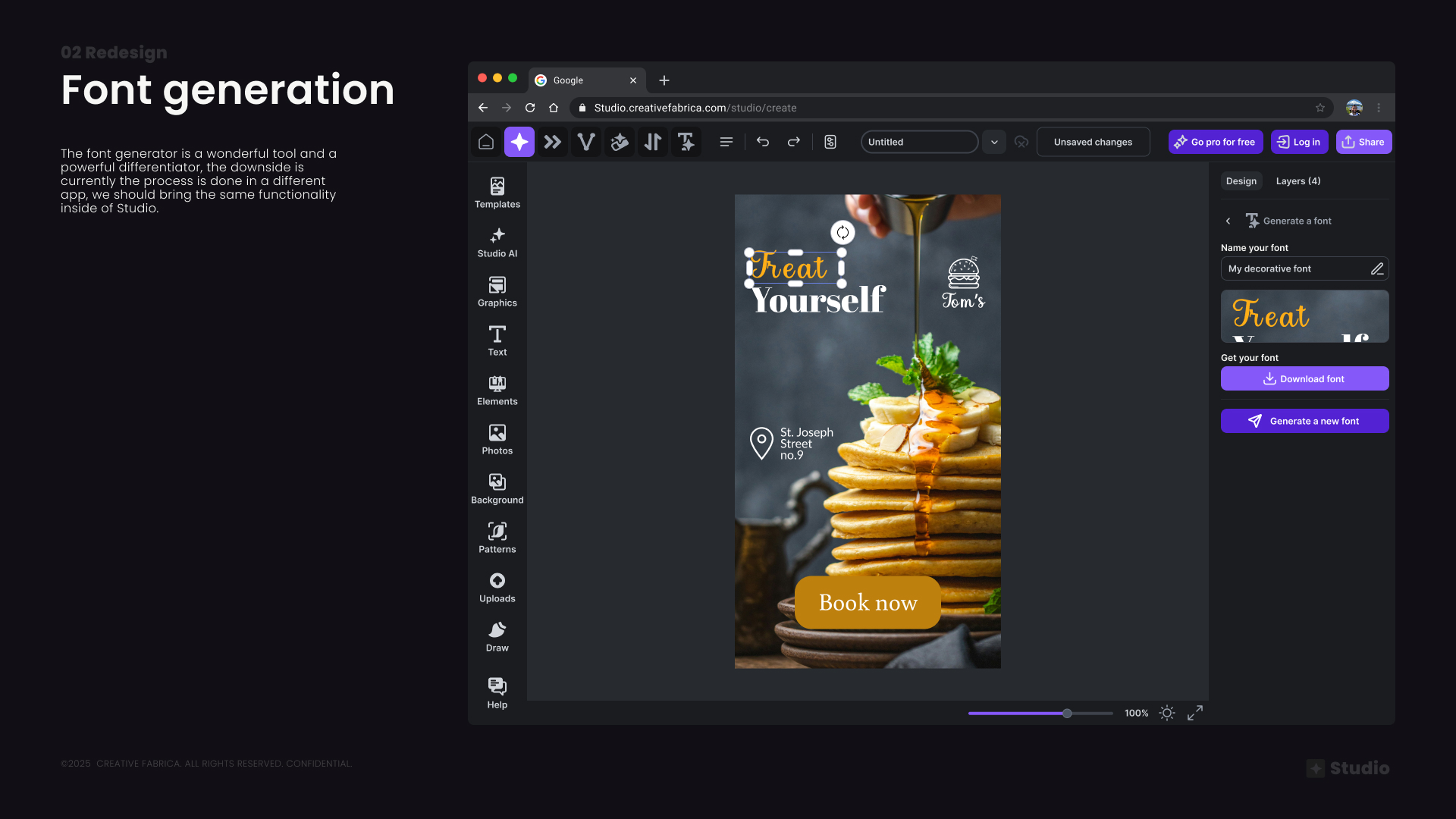 Font Generation — Result & Download