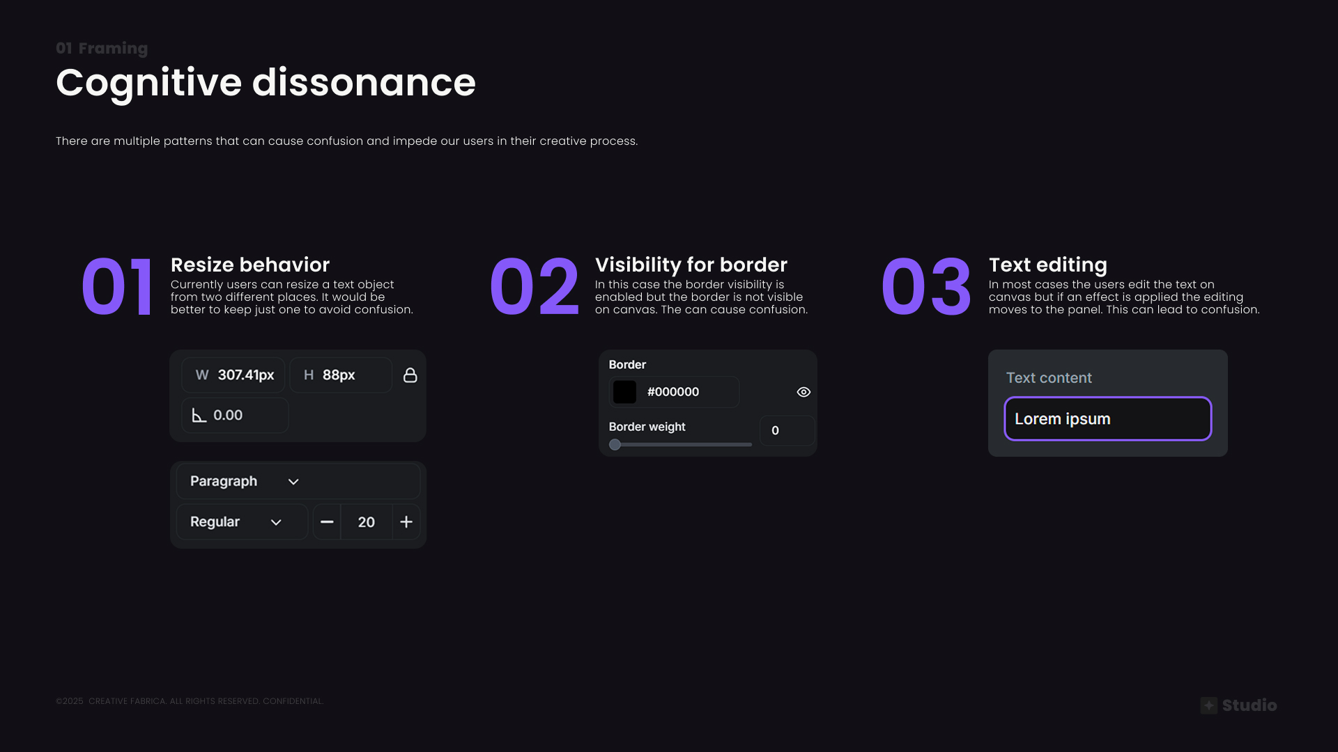 Cognitive Dissonance Patterns