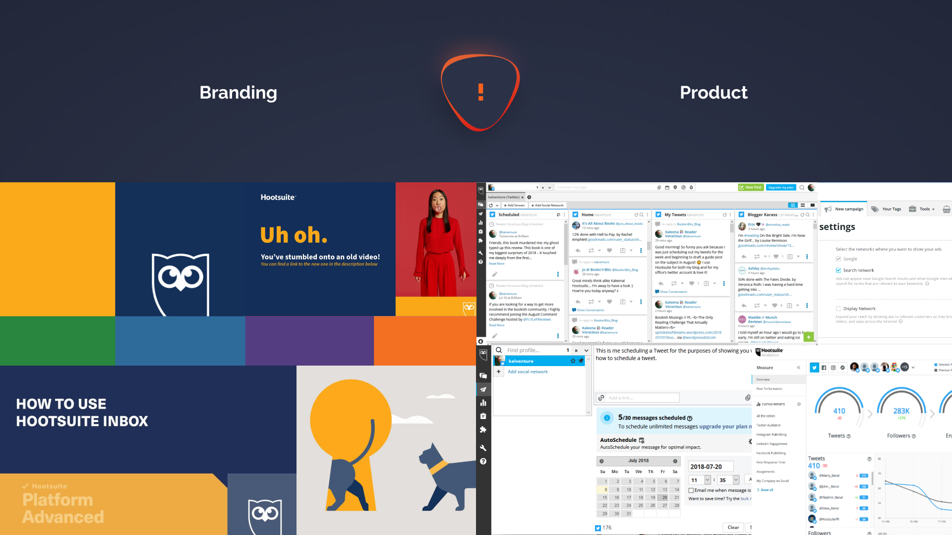The challenge — bridging old branding and new product