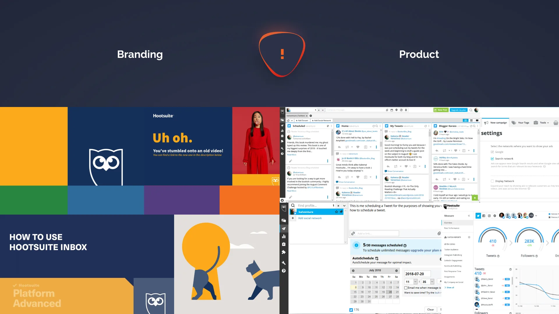 The challenge — bridging old branding and new product