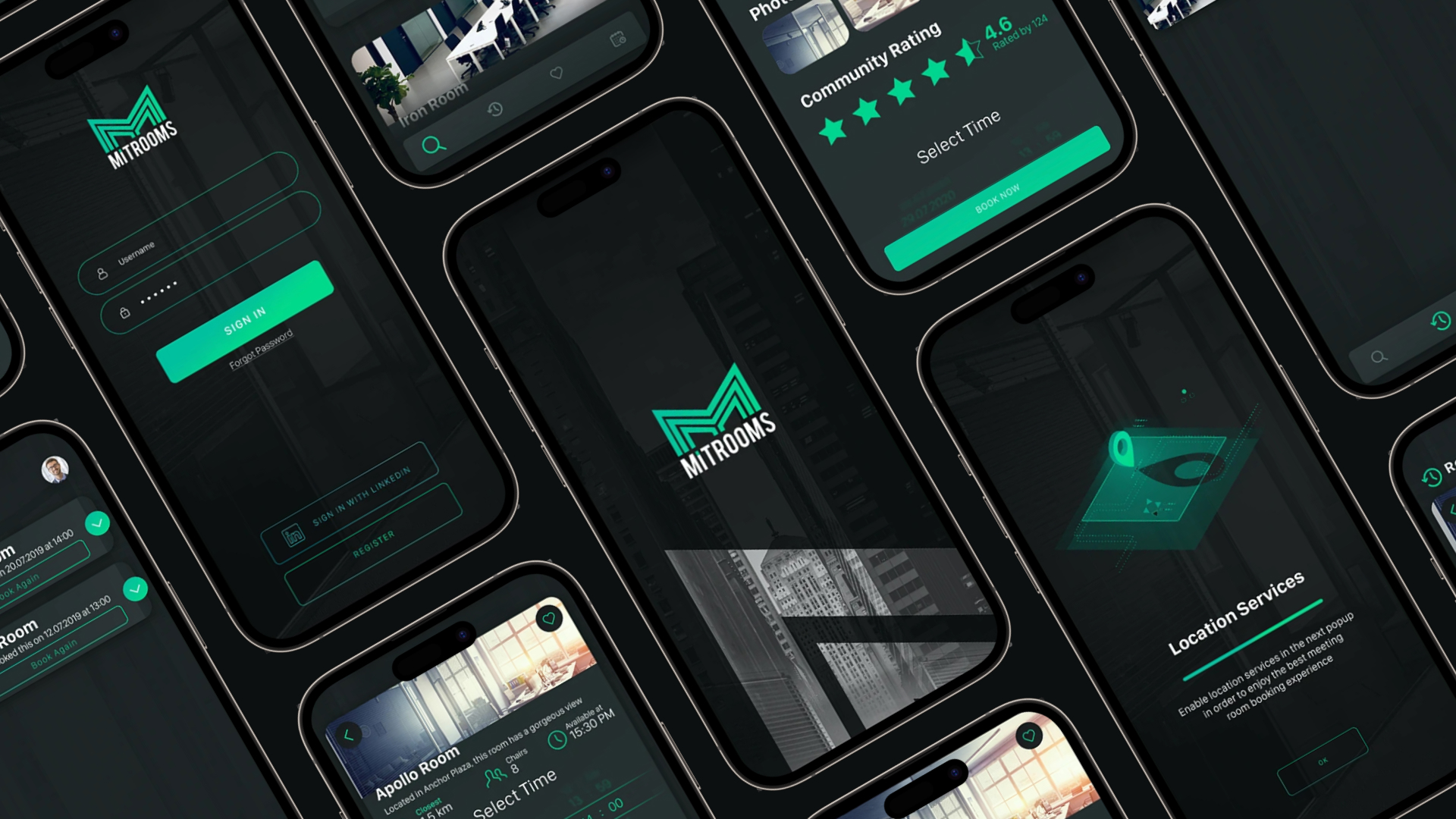 Mit Rooms — Meeting room booking app