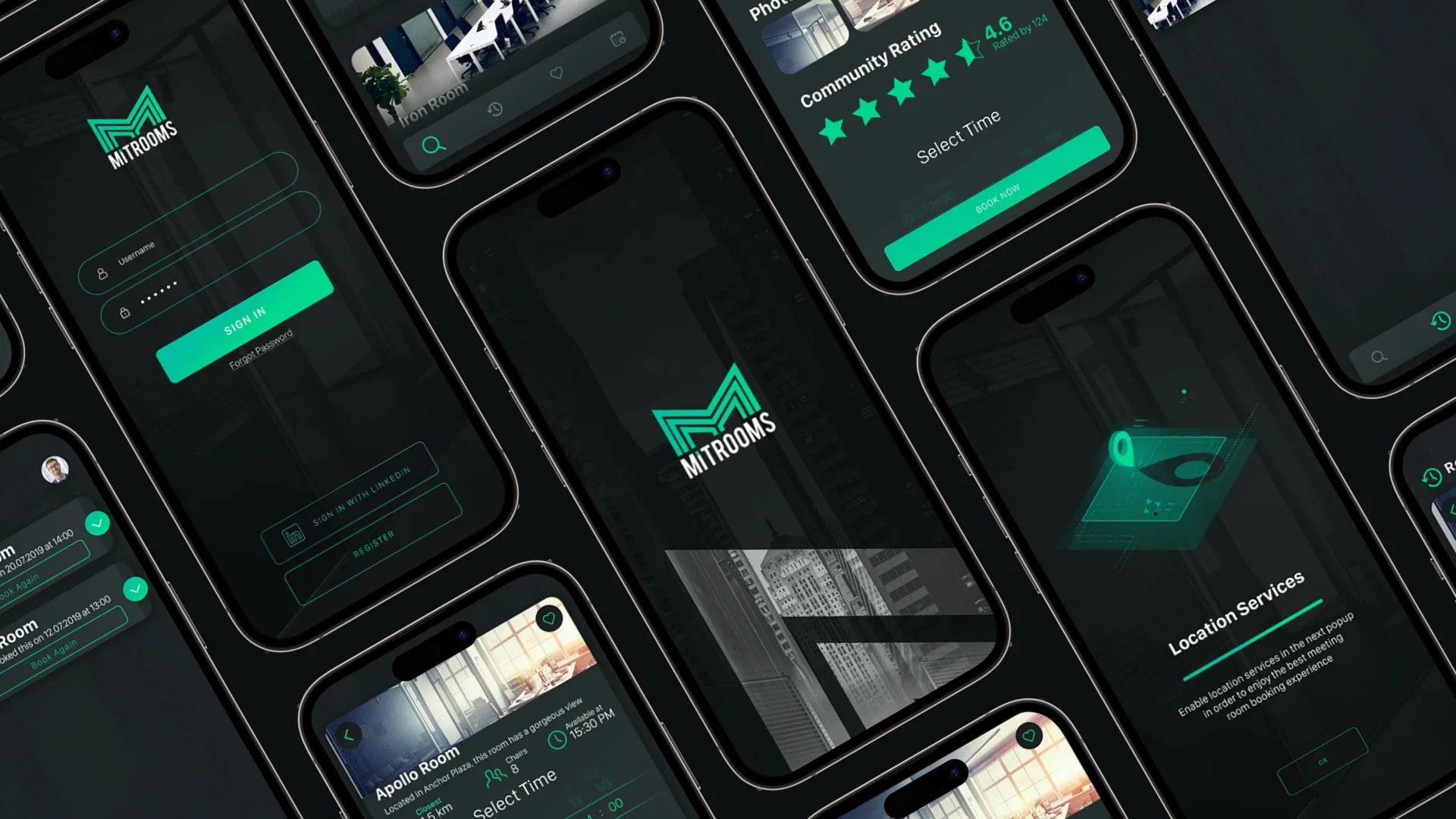 Mit Rooms — Meeting room booking app