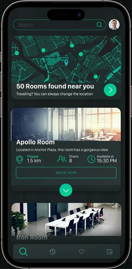 Home screen