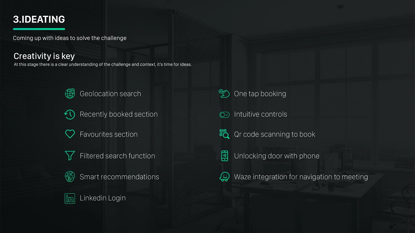 Ideation — concepts and directions